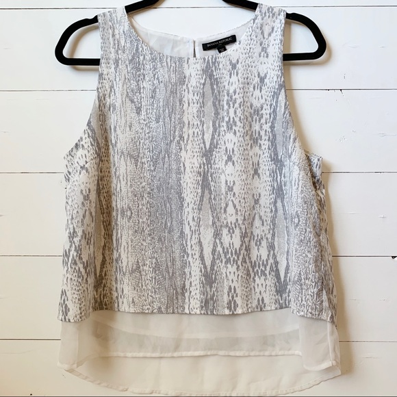 Banana Republic Snake Skin Print Top - Picture 2 of 5